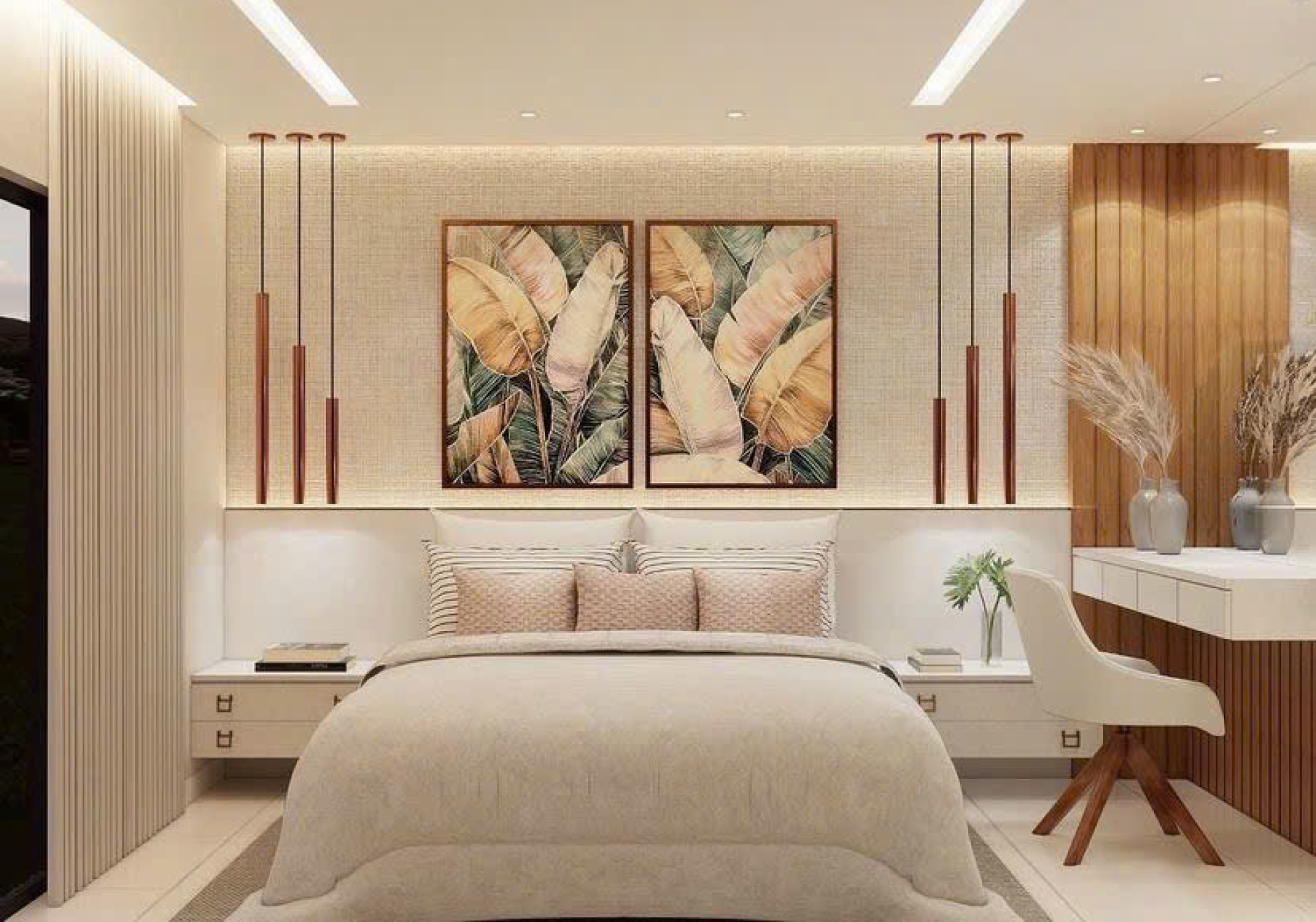 La phong vách thạch cao